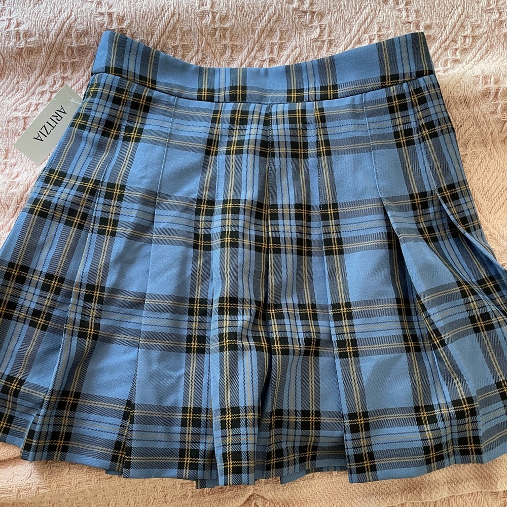 Aritzia Plaid Skirt Sunday Best